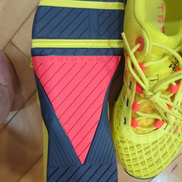 Size 11.5 - Under Armour TriBase Reign 5 Starfruit (Yellow) NEW! w/o box - Picture 15 of 15